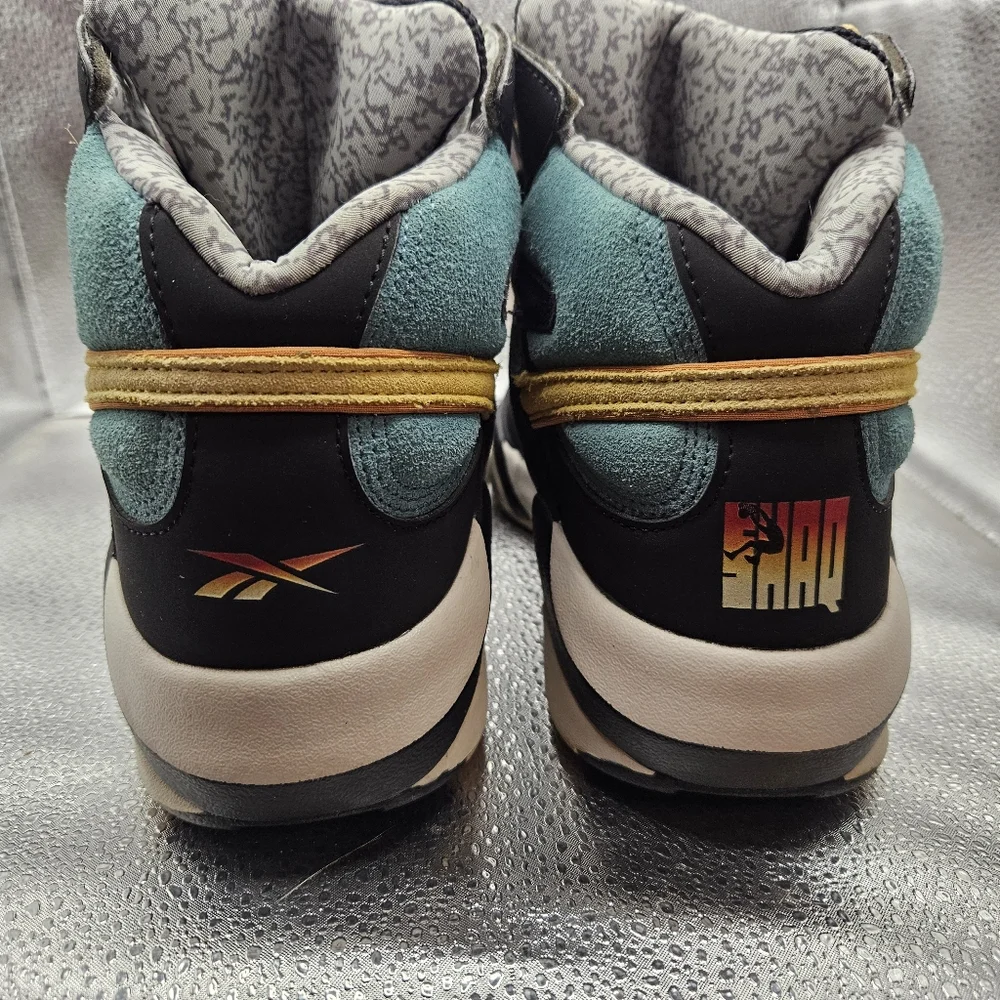 Reebok Multi Colored Shaq Attack Street Fighter Champion Edition Men's Size 7
